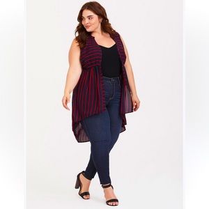 NWOT Torried Lexie Georgette tunic size 3